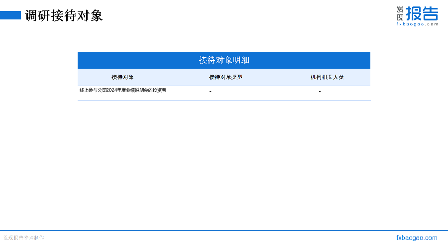格力电器机构调研纪要